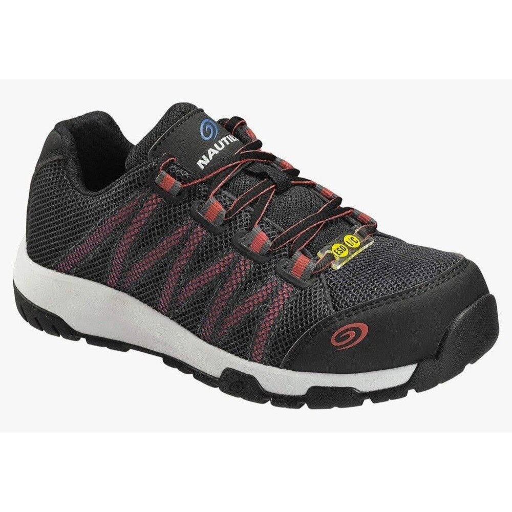 Nautilus Safety Footwear Women's Accelerator Carbon Composite Toe ESD Slip Sz 6